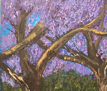 Load image into Gallery viewer, New Farm Jacarandas SOLD (Print available)
