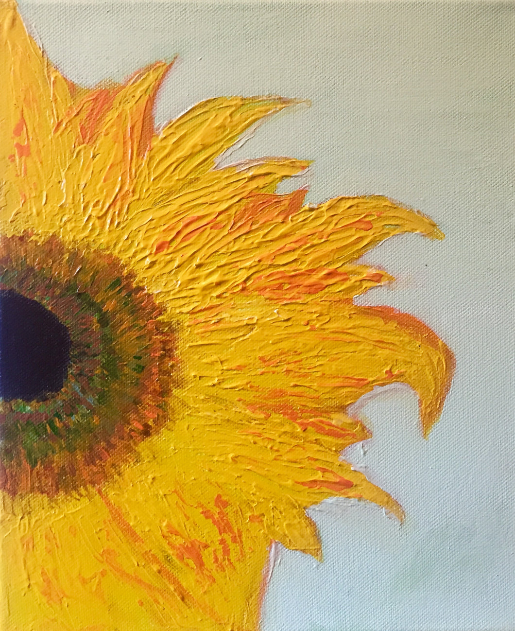 Pistachio Sunflower Print