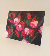Load image into Gallery viewer, Notecard Pack of 4 cards - Tropical Flowers
